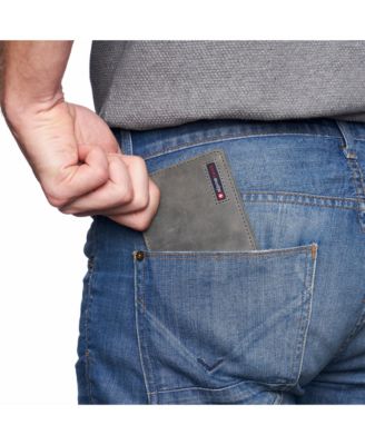 Men's Connor Executive Bifold Wallet | Business Passcase for Men | Premium Leather | Dual ID Windows | RFID Blocking | Gift Box Included