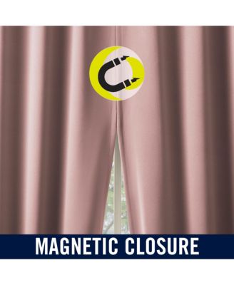 Sheridan Magnetic Closure Blackout Grommet Curtain Panel Pair