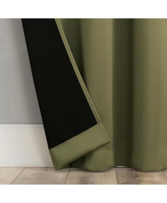 Sheridan Magnetic Closure Blackout Grommet Curtain Panel Pair