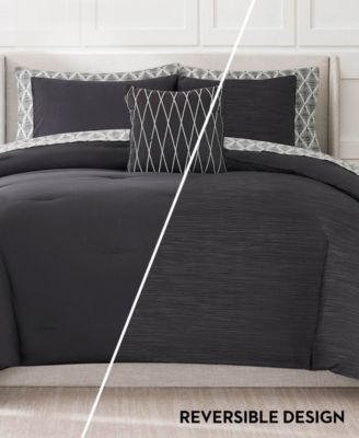 Nouveau Geometric Bed in a Bag 8-Pc. Comforter Set, Queen