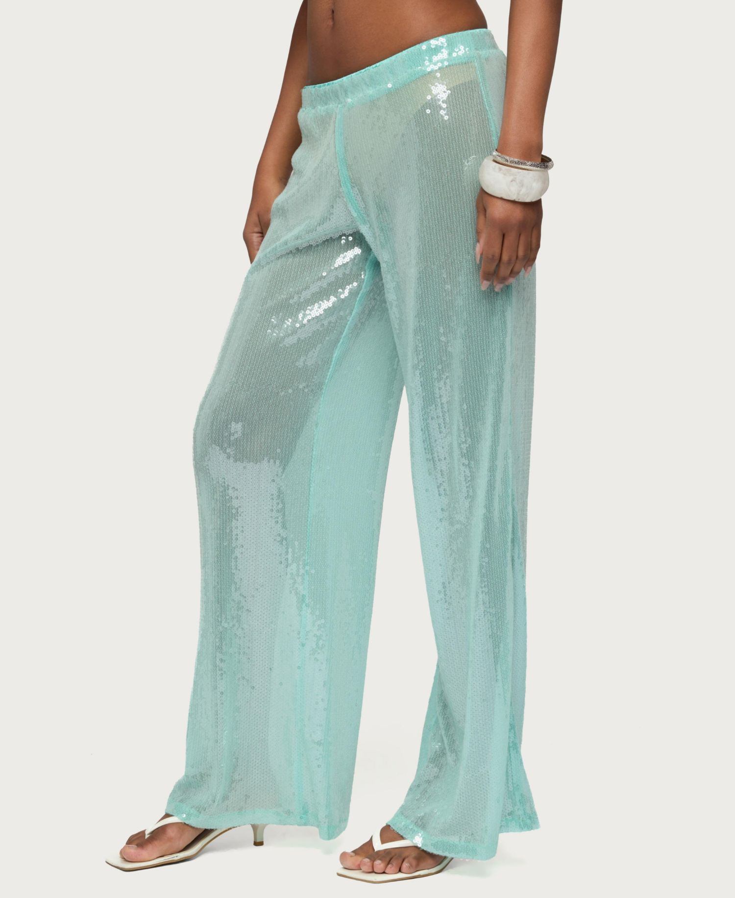 Women's Avalee Sequin Wide Leg Pants