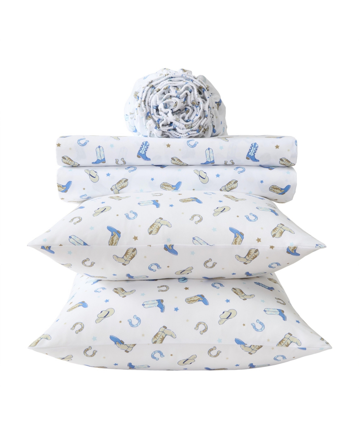 Wrangler Rodeo Star Microfiber -Pc. Sheet Set