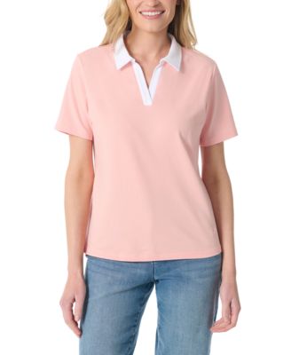 Women's  Polo Point Collar Short-Sleeve T-Shirt