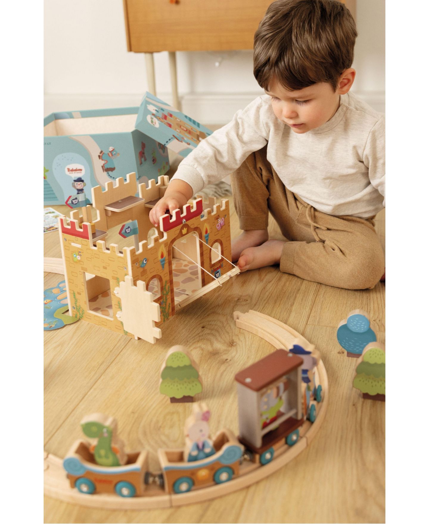 Детский игровой набор Bababoo and friends Castle Play World, цвет: Open Miscellaneous — фото 3
