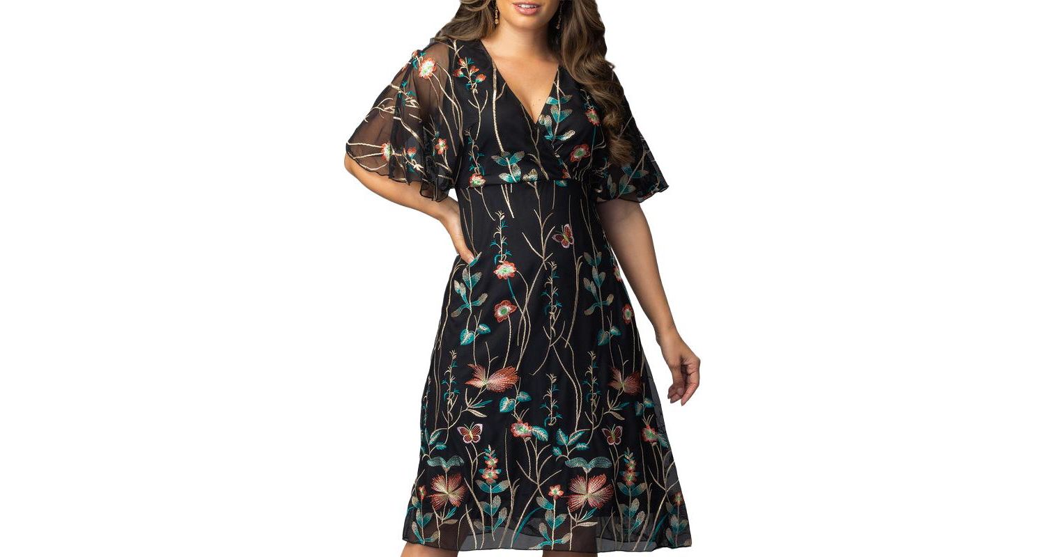 Women's Sonnet Embroidered Cocktail Dress