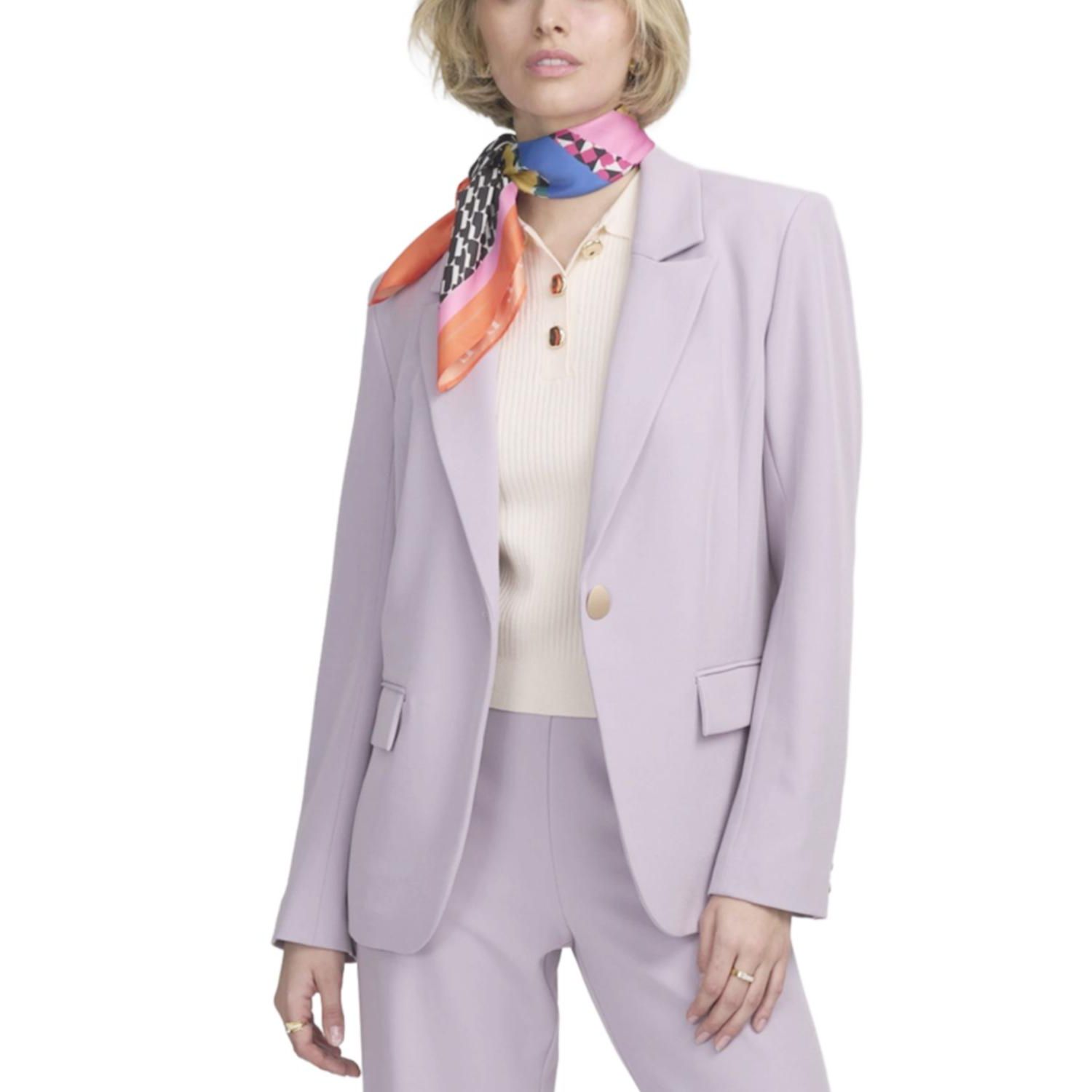 Women's One-Button Blazer
