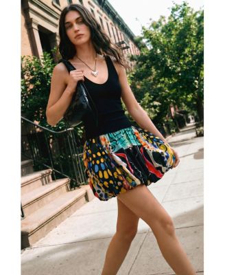 Women's Printed strappy dress M. C. Lacroix