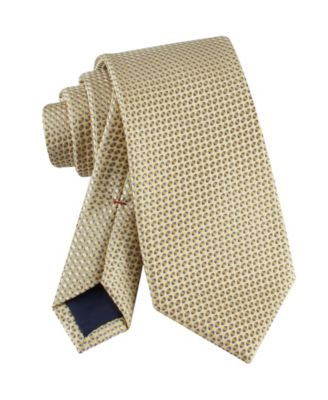 Men's Hans Micro Geometric Motif Pattern Tie