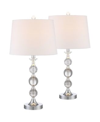 Solange Modern Table Lamps 25" High Set of 2