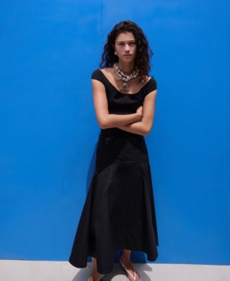 Selection Women's Open Back Fitted Bodysuit