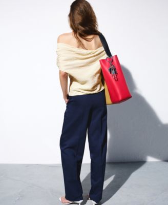 Selection Women's Straight Low-Rise Suit Pants