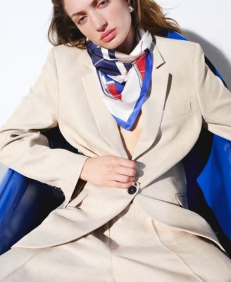 Selection Women's Straight Mid-Rise Suit Pants