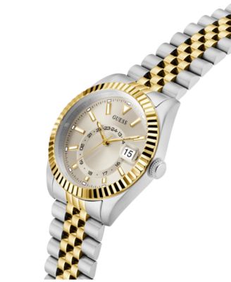 Men's Two-Tone Stainles Steel Multi-Function Watch, 42mm