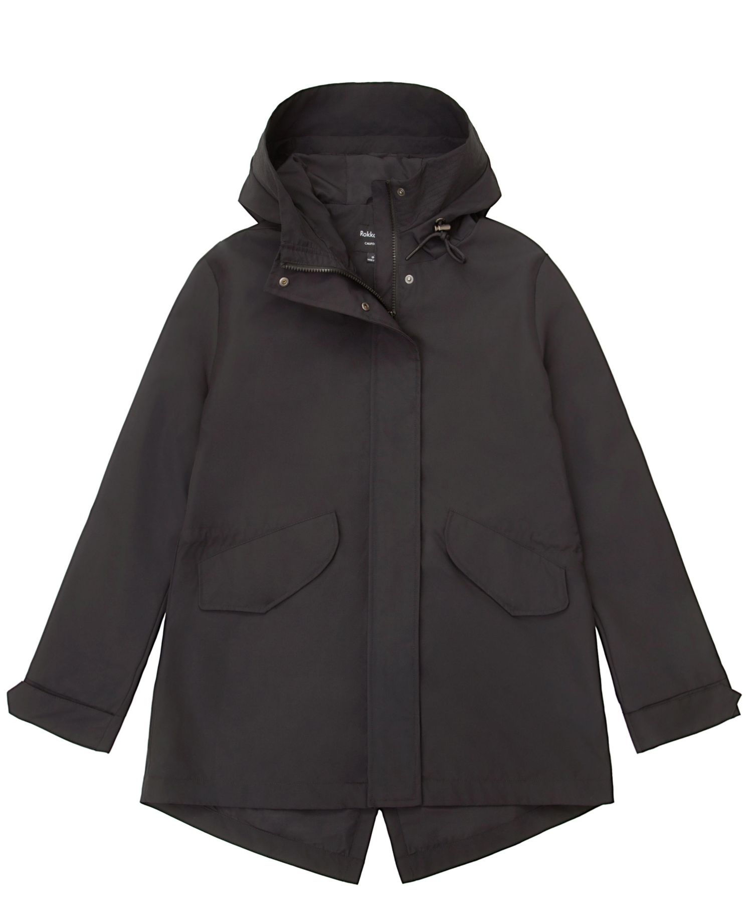 Women's Stand Collar Trench Coat Windbreaker