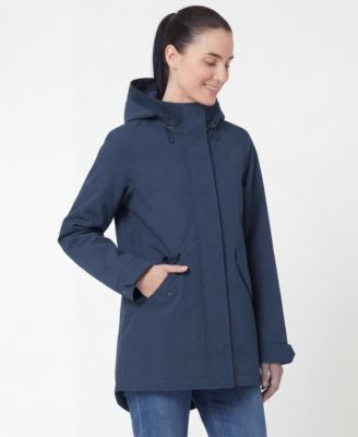 Women's Stand Collar Trench Coat Windbreaker