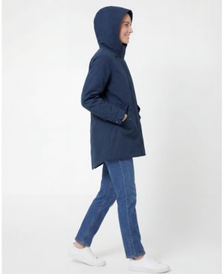 Women's Stand Collar Trench Coat Windbreaker