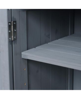  Farmhouse Rolling Outdoor Kitchen Cart Stainless Top