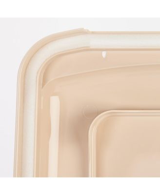 USA 13 Lbs / 15 Qt WeatherPro Airtight Pet Food Storage Container, for Dog Cat Bird and Other Pet Food Storage Bin, Pet Supplies, Keep Fresh