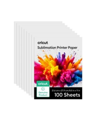 Sublimation Printer Paper - 8.5 in x 11 in, 100 Count