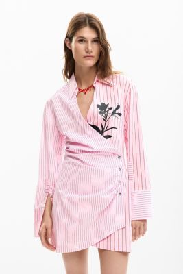 Women's Poplin Shirt Dress