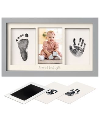 Inkless Baby Hand And Footprint Kit Frame, Mess Free Baby Picture Frame for Newborn
