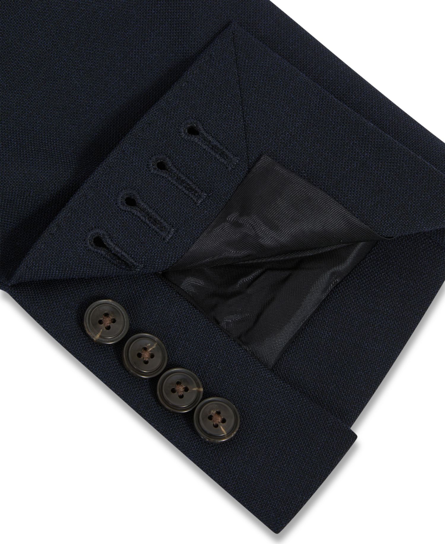 Men's Belmont Tailored-Fit Double-Breasted Textured Suit Blazer