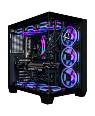 Set Gaming PC - Liquid Cooled Intel Core Ultra 7 270K Plus 3.7GHz, 64GB DDR5, GeForce RTX 5080 16GB Graphics, 2TB SSD, WiFi, Windows 11 Home