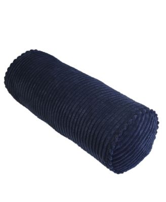 Bowery Corduroy Neckroll Decorative Pillow, 7" x 18"