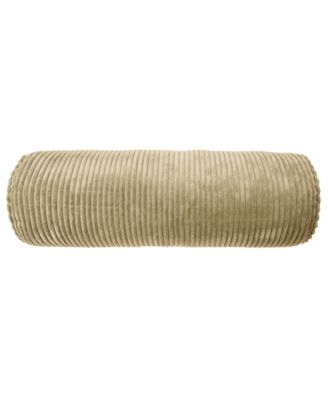 Bowery Corduroy Neckroll Decorative Pillow, 8" x 24"