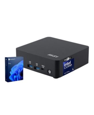 Cubi NUC AI Mini Desktop Intel Core Ultra 5 16GB RAM Intel Graphics 512GB SSD Storage Windows 11 Pro