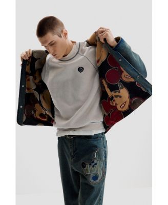 Men's Reversible Mickey denim jacket