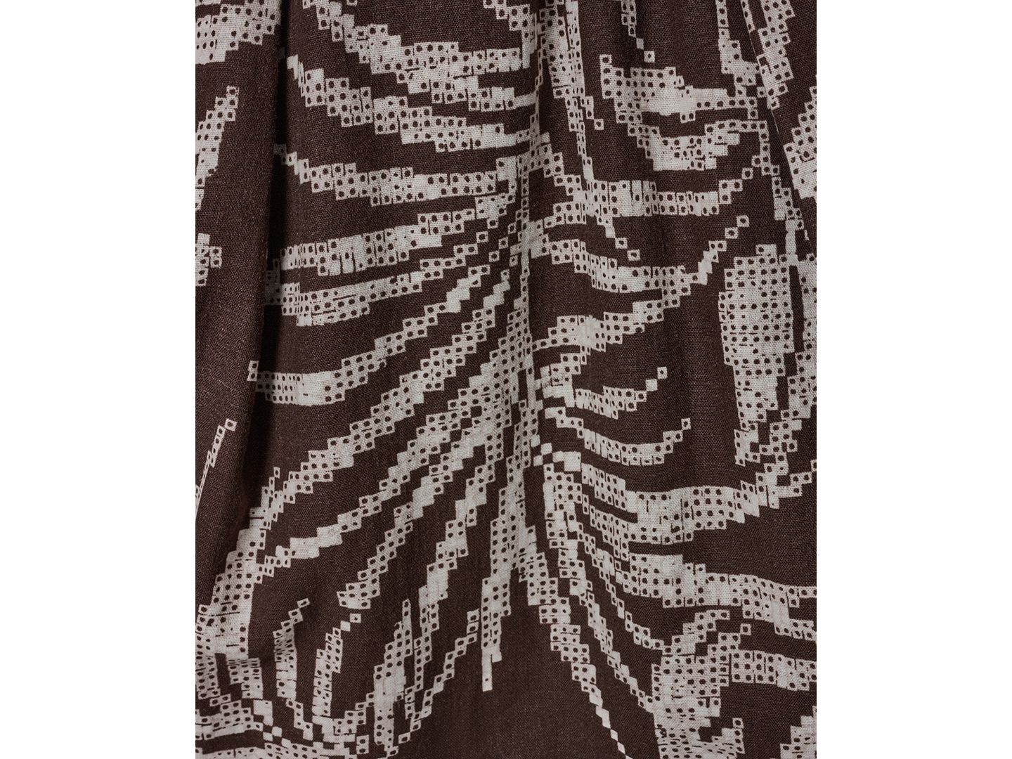 Женское платье Donna Karan New York Printed Square Neck Midi, цвет: Разноцветный — фото 6