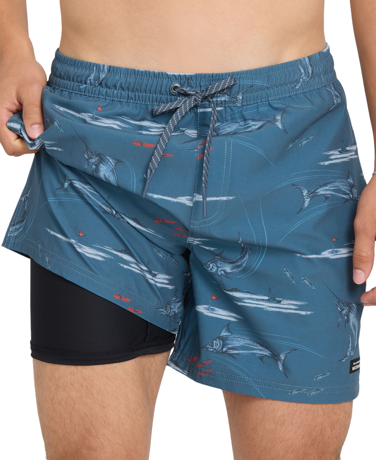 Quiksilver Men's Mix Pack Floral Swim Trunks