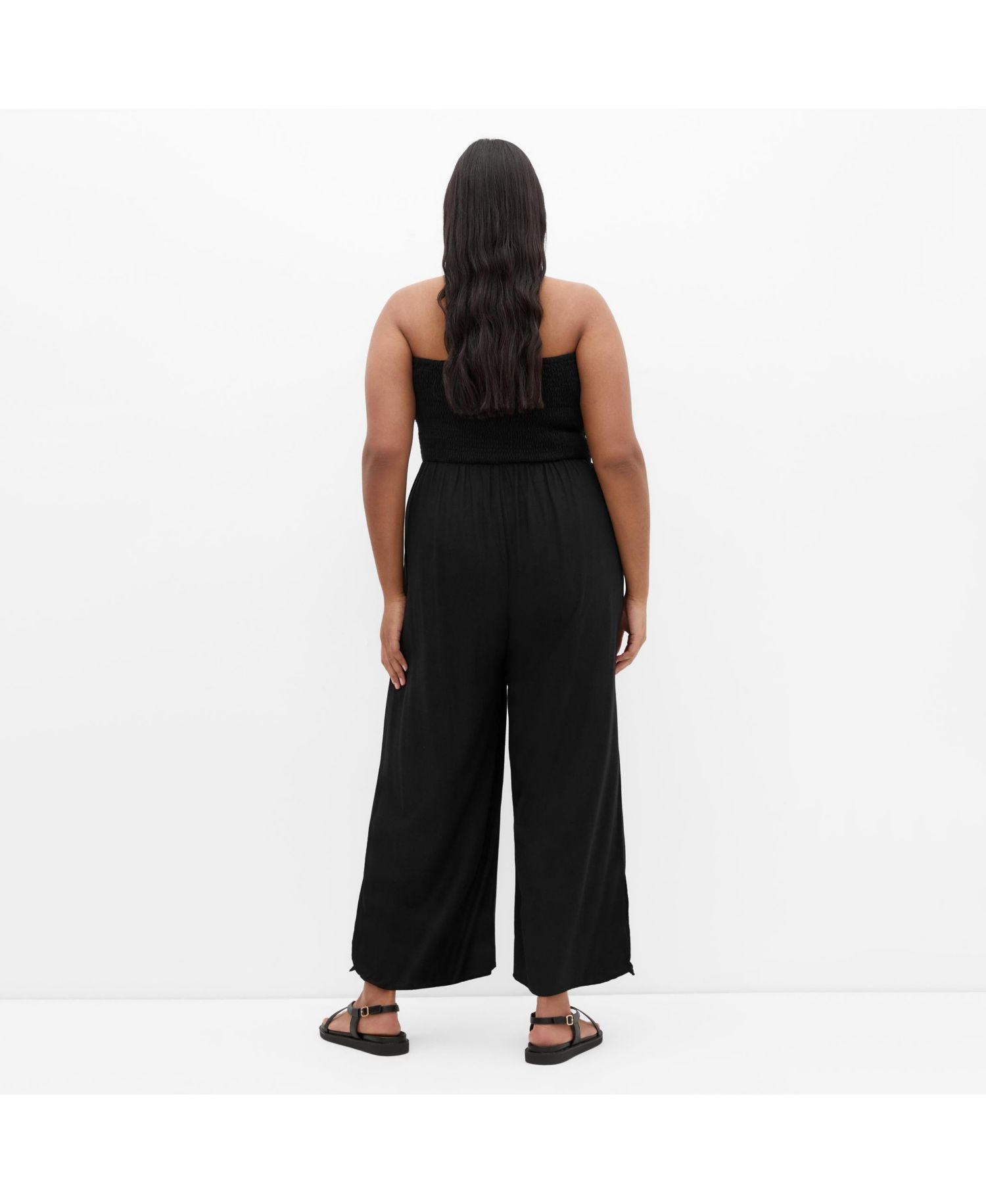 Plus Size Ally Strapless Jumpsuit