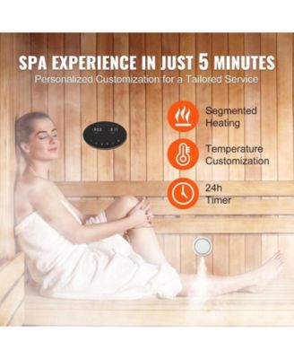 10.5 kW Steam Shower Generator with Custom Heating and 24h Timer for Home Use