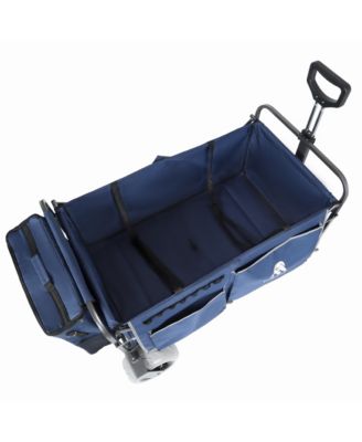 500lbs Beach Utility Carts w/ Cooler Bag & Liner Set