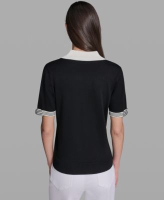 Women's Johnny Collar Sweater