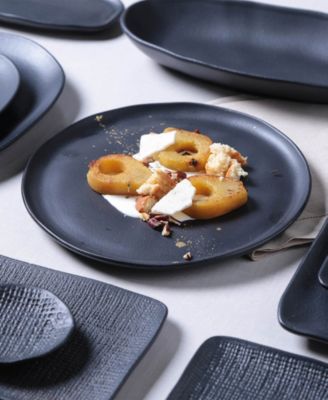 Stoneware Buffet Dinner Plates, Set of 6