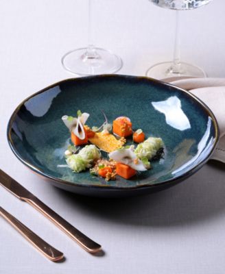 Stoneware Salad Bowls, Set of 6