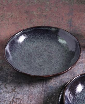 Stoneware Pasta Bowls, Set of 6