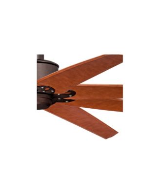 72" Predator Bronze Fan 12-Inch Rod for 10-Foot Ceilings with Remote