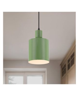 Possini Euro Gotch 6 1/4" Wide Green Mini Pendant Light