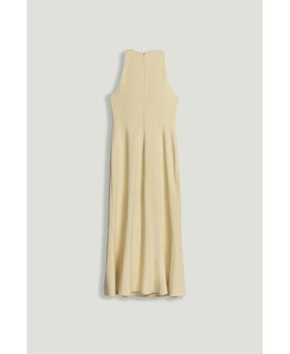 Women's Sleeveless Button-Front Midi Dress