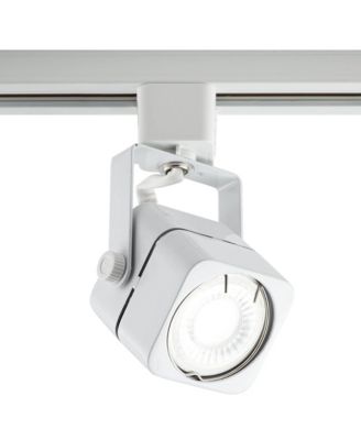 White Square 6.5 Watt LED Bullet Head for Halo Track System