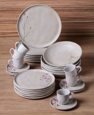Campestre Stoneware Dinner Plates, Set of 6