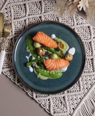 Stoneware Dinner Plates, Set of 6