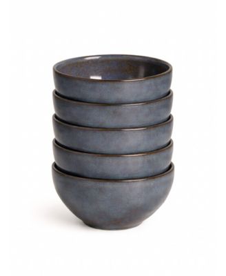 Stoneware Soup Bowls, Set of 6