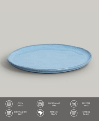 Stoneware Dessert Plates, Set of 6