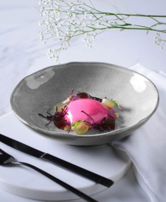 Stoneware Salad Bowls, Set of 6