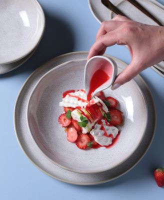 Stoneware Teardrops, Set of 6